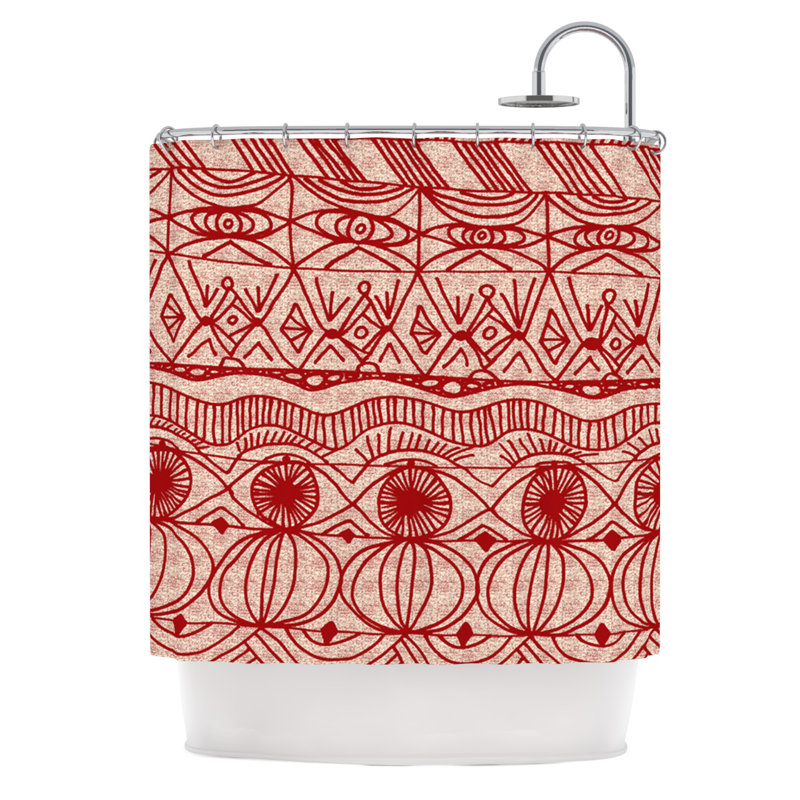 East Urban Home Catherine Single Shower Curtain Wayfair